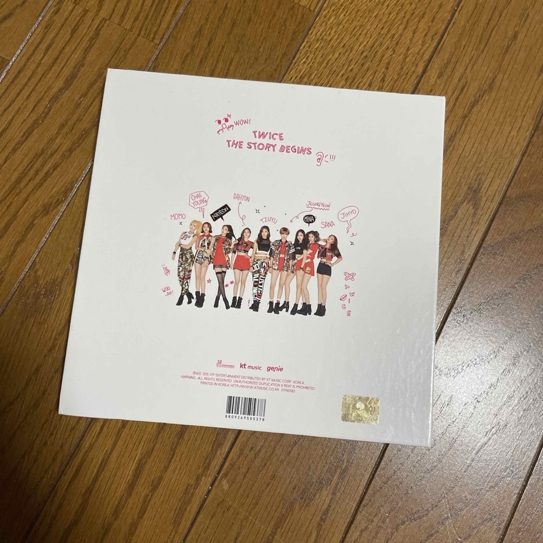TWICE(トゥワイス)のTWICE デビューアルバム エンタメ/ホビーのCD(K-POP/アジア)の商品写真