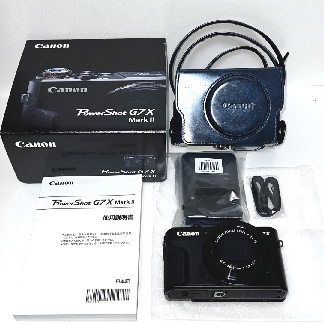 付属品完備!PowerShot G7 X MARK 2 付属品完備!PowerShot G7 X MARK 2