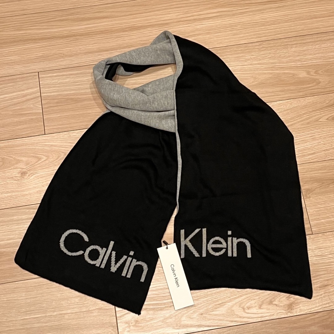 Calvin Klein(カルバンクライン)の【新品】Calvin Kleinカルバンクライン／ストール メンズのファッション小物(マフラー)の商品写真