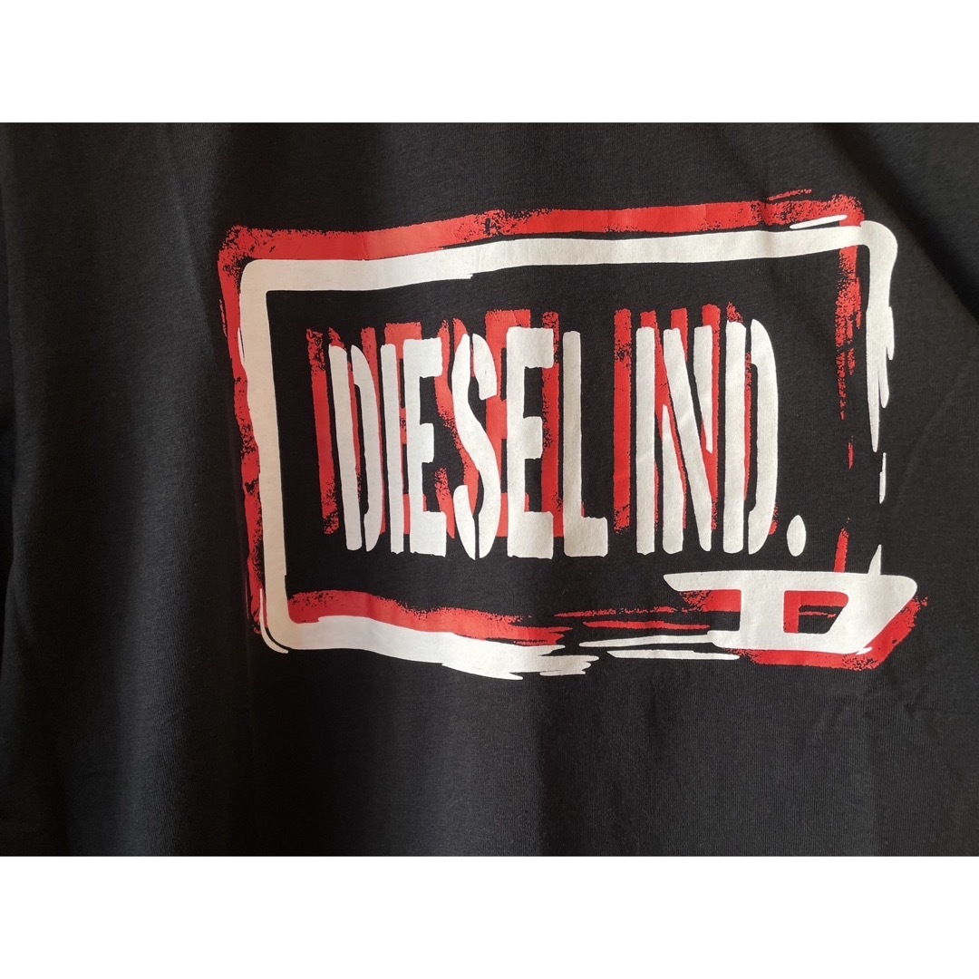 DIESEL(ディーゼル)のDIESEL ディーゼル ロンT 長袖Tシャツ ブラック 16 メンズのトップス(Tシャツ/カットソー(七分/長袖))の商品写真