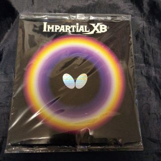 バタフライ(BUTTERFLY)の[新品]Butterfly インパーシャルXB(黒,厚)(卓球)