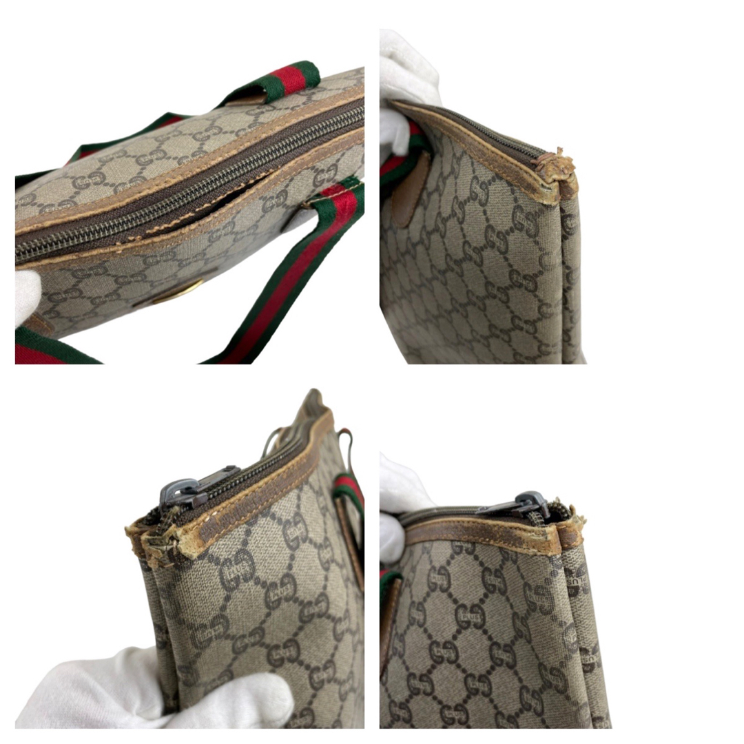 Gucci(グッチ)の✨良品 GUCCI グッチ トートバッグ　GGプラス　シェリーライン　PVC レディースのバッグ(トートバッグ)の商品写真