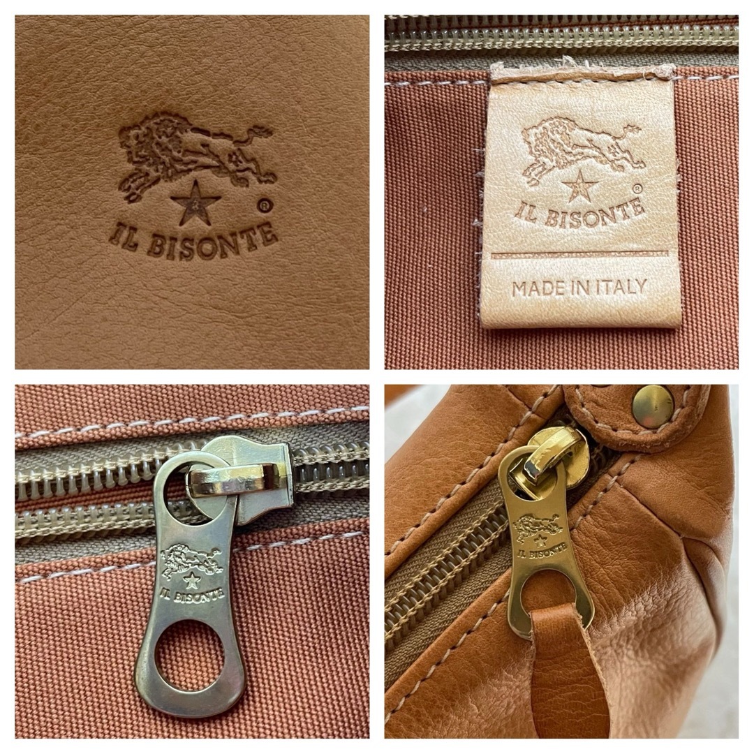 IL BISONTE - 【美品】 現行品 イルビゾンテ ショルダーバッグ クロス