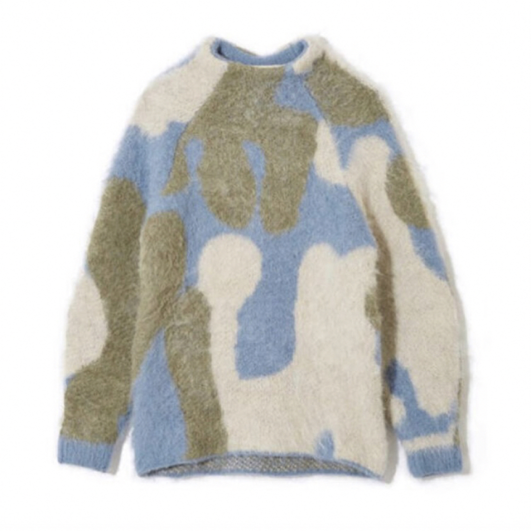 TOGA(トーガ)のNature Camo Top / Blue 20aw LEINWANDE レディースのトップス(ニット/セーター)の商品写真