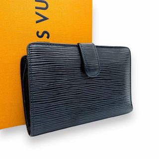 ヴィトン(LOUIS VUITTON) がま口 財布(レディース)（ブラック/黒色系