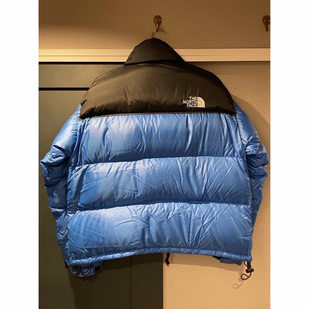 L 極美品オリジナル 96s NORTH FACE Nuptse Down 青黒