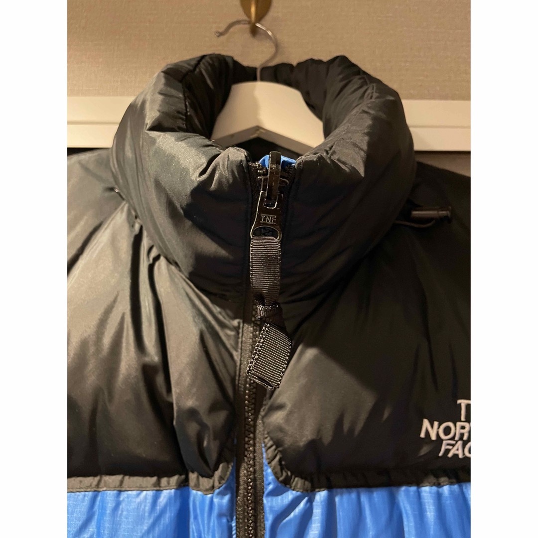 L 極美品オリジナル 96s NORTH FACE Nuptse Down 青黒