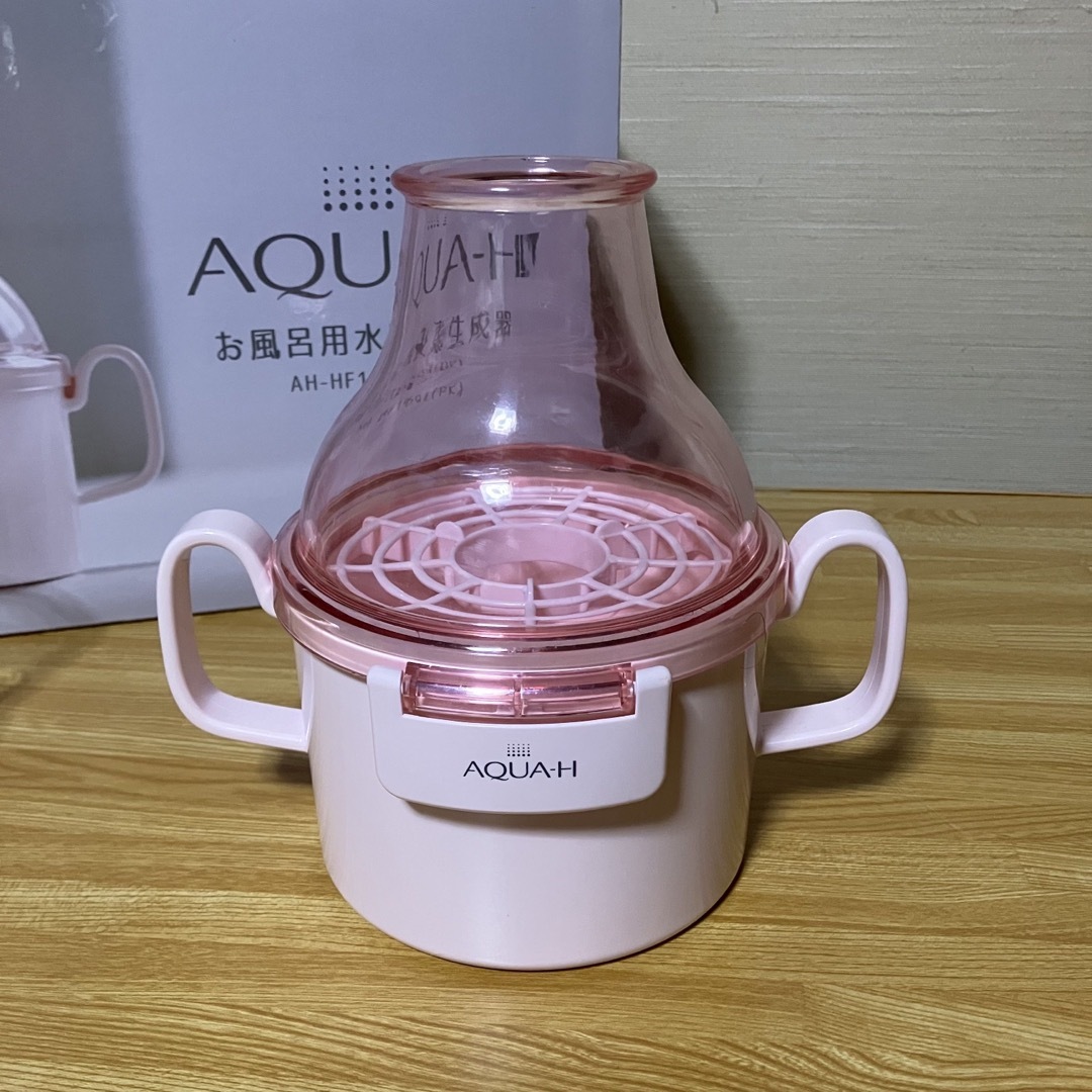 お風呂用水素生成器AQA-H お風呂用水素生成器 AH-HF1601 ピンク