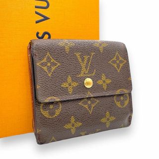 ルイヴィトン(LOUIS VUITTON)の【1121】ルイヴィトン✨モノグラム✨Wホック✨カルトクレディ✨折財布(財布)