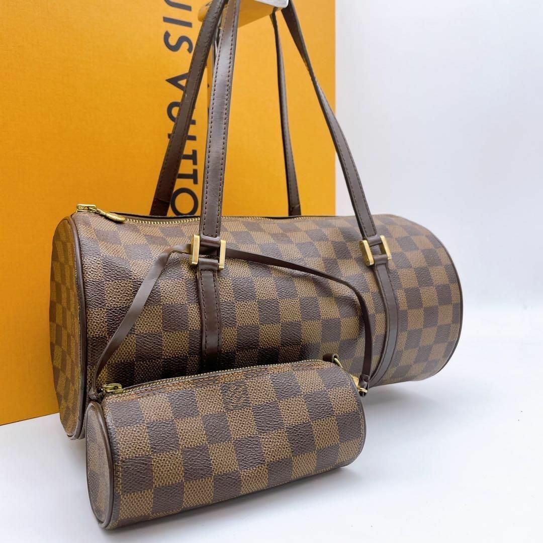 LOUIS VUITTON(ルイヴィトン)の【981】【ポーチ付】ルイヴィトン✨ダミエ✨パピヨン30✨ハンドバッグ レディースのバッグ(ハンドバッグ)の商品写真