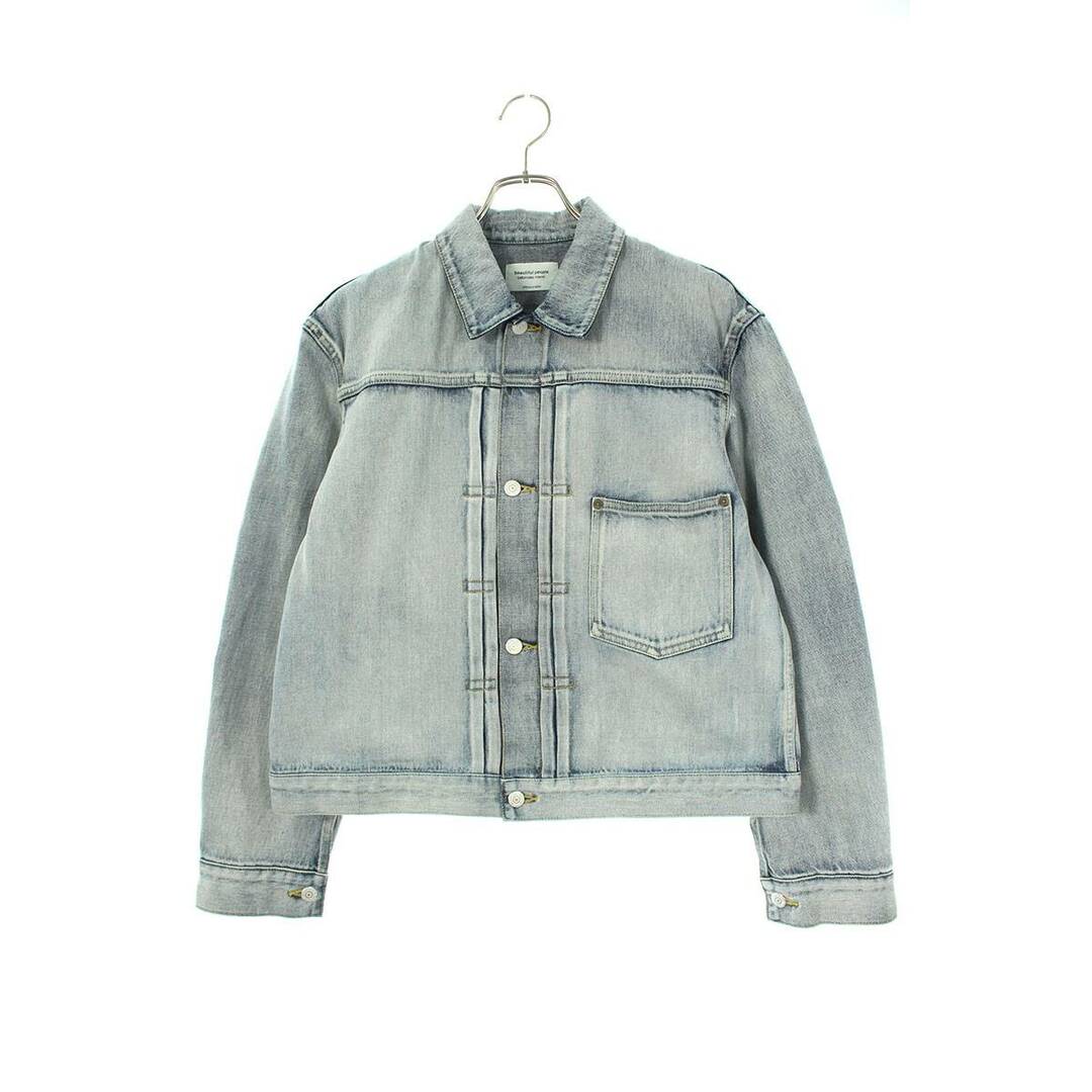 ビューティフルピープル  1345102415 selvedge denim kids blouson 12オンスセルビッチデニムジャケット メンズ 190ジャケット/アウター