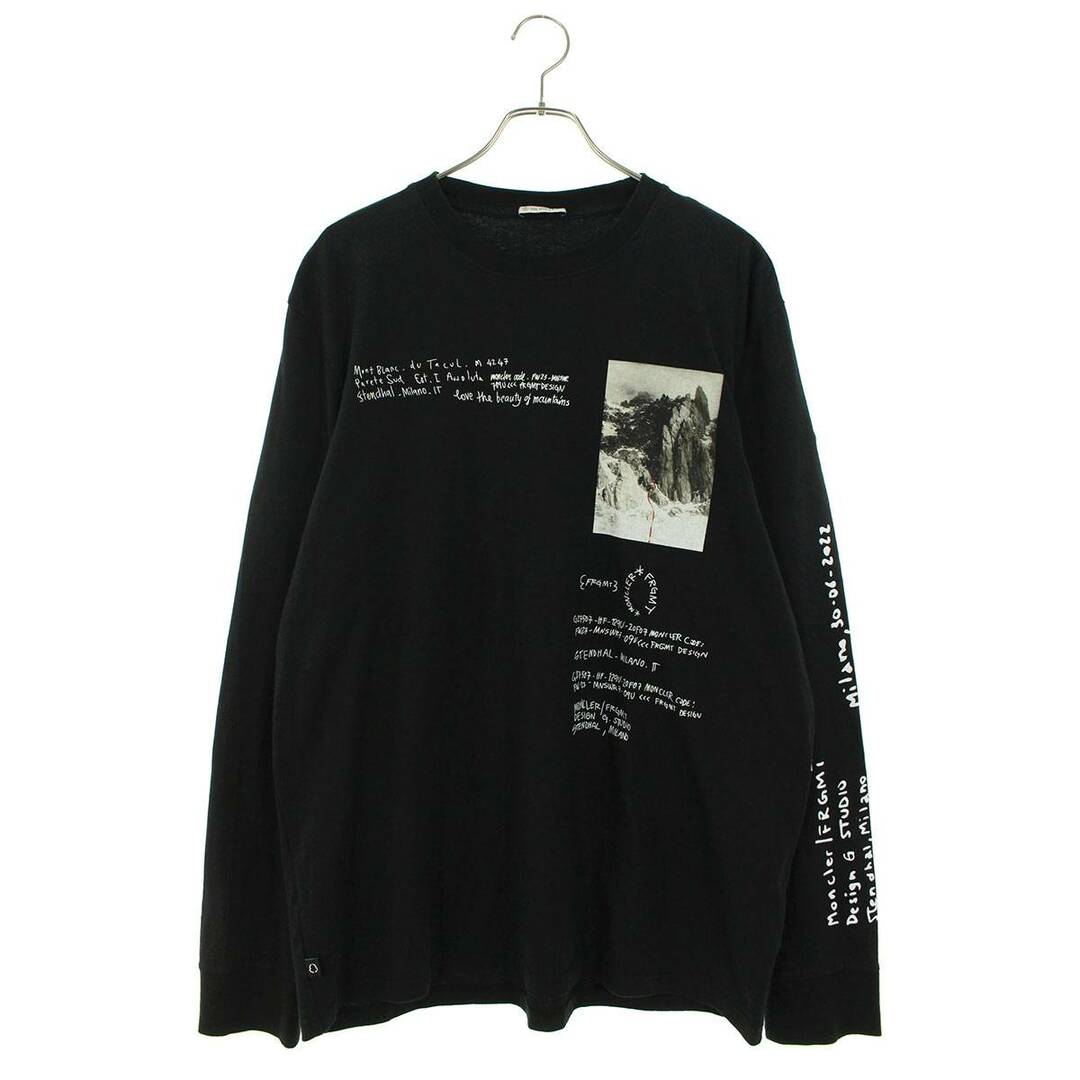 Tシャツ/カットソー(七分/長袖)モンクレールジーニアス ×フラグメントデザイン fragment design  I209U8D00002 長袖カットソー メンズ XL