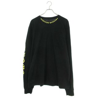 クロムハーツ(Chrome Hearts)のクロムハーツ  CH L/S /1 襟ロゴプリント長袖カットソー メンズ XL(Tシャツ/カットソー(七分/長袖))