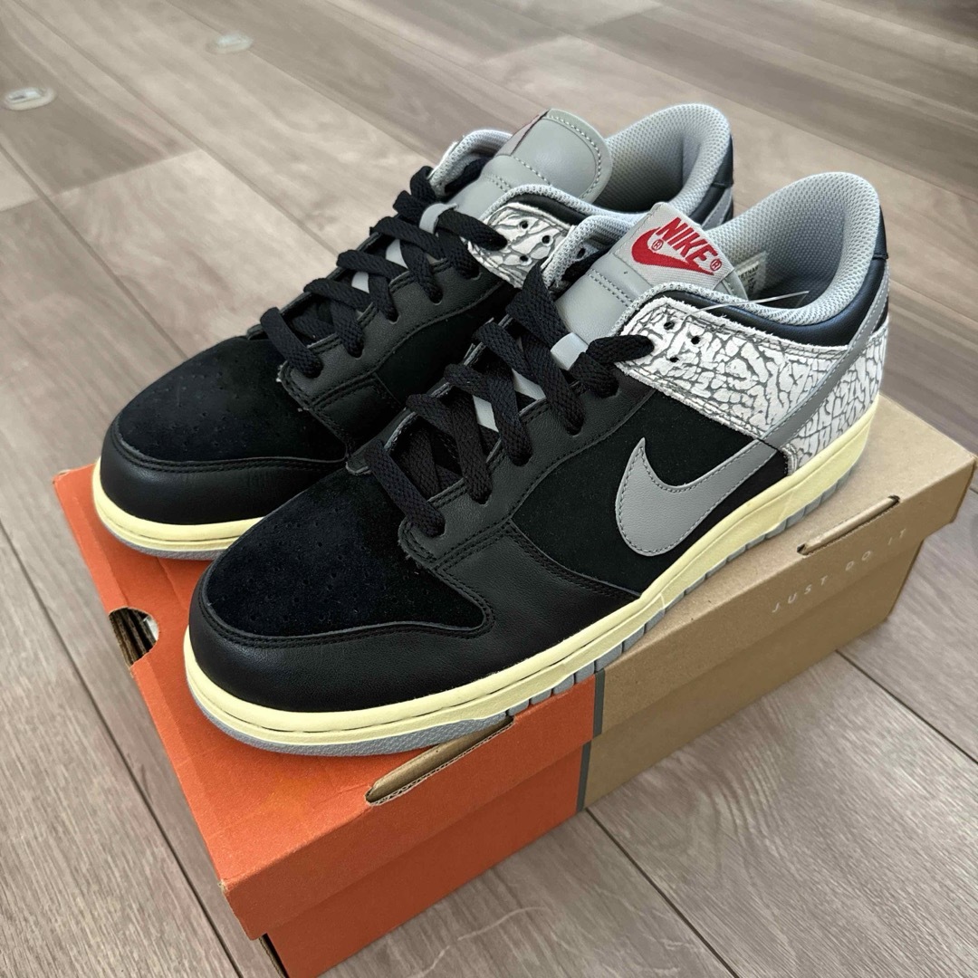 Nike Dunk Low  J-Pack Black Cement 2009新品未使用サイズ