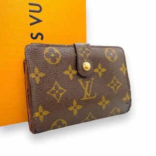 ルイヴィトン(LOUIS VUITTON)の【1188】ルイヴィトン✨モノグラム✨ヴィエノワ✨がま口✨二つ折り財布✨(財布)