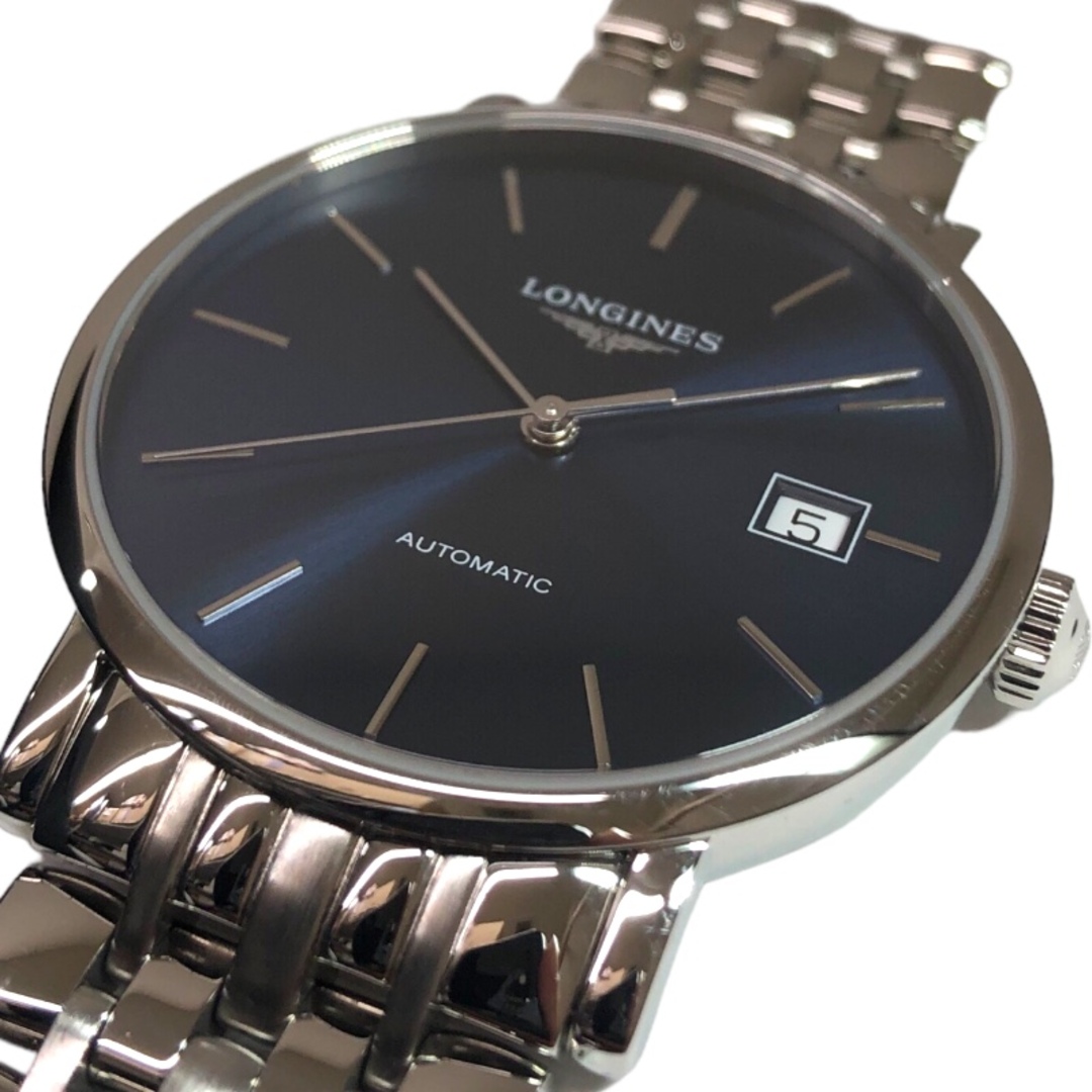 LONGINES(ロンジン)の　ロンジン LONGINES エレガント コレクション L4.810.4.92.6 ブルー文字盤 ステンレススチール ステンレス メンズ 腕時計 メンズの時計(その他)の商品写真