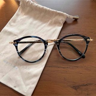 オリバーピープルズ(Oliver Peoples)のOLIVER PEOPLES 505 DNM ブルー　メガネ(サングラス/メガネ)