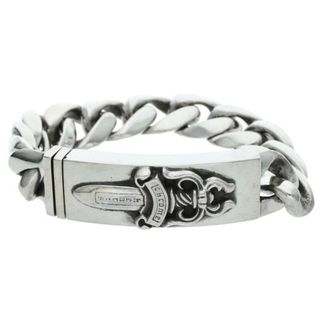 クロムハーツ(Chrome Hearts)のクロムハーツ  ID DAGGER/ダガーIDクラシックリンク シルバーブレスレット メンズ 11LINK(ブレスレット)