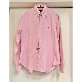 ラルフローレン(Ralph Lauren)のクリーニング済‼️美品‼️ラルフローレン　スリムフィット　シャツ　ピンク(シャツ/ブラウス(長袖/七分))