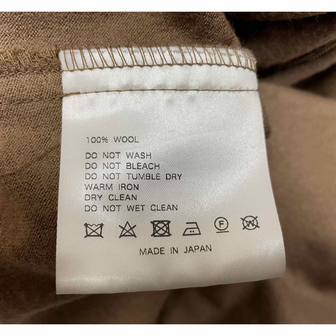 ESTNATION(エストネーション)のCol Pierrot コル ピエロ ハイネック セーター ベルト付 ベージュ レディースのトップス(ニット/セーター)の商品写真