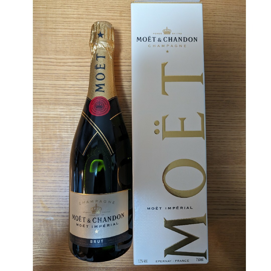 MOËT & CHANDON(モエエシャンドン)のモエ・エ・シャンドン ブリュット アンペリアル 750ml 食品/飲料/酒の酒(ワイン)の商品写真