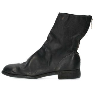 GUIDI バックジップブーツ 986 42 グレー 美品30cm全高