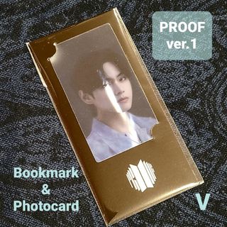 ボウダンショウネンダン(防弾少年団(BTS))のBTS『Proof ver.1』レンチキュラーブックマーク トレカ V テヒョン(ミュージシャン)