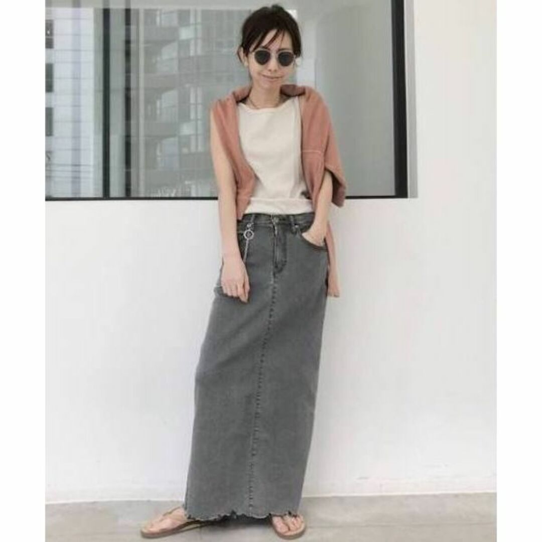 L'Appartement GOOD GRIEF DENIM LONG スカート L'Appartement GOOD GRIEF DENIM LONG スカート