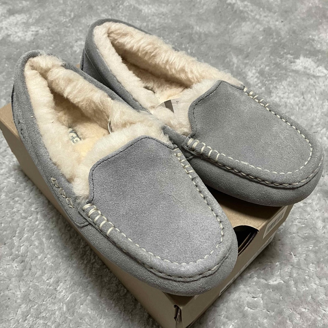 【新品・未使用】アグ UGG 3312 ANSLEY アンスリー 本革 モカシン