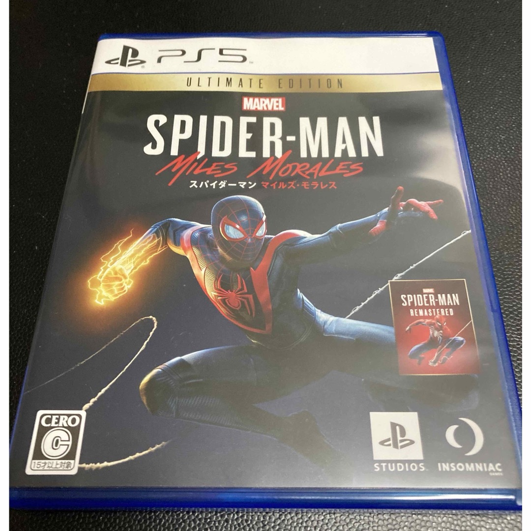 MARVEL(マーベル)のMarvel’s Spider-Man： Miles Morales（スパイダー エンタメ/ホビーのゲームソフト/ゲーム機本体(家庭用ゲームソフト)の商品写真