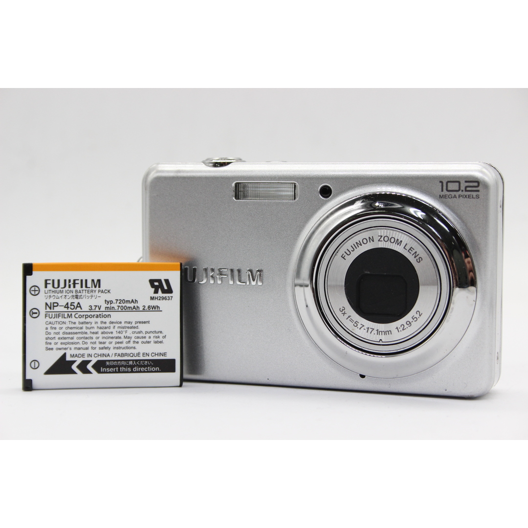 【返品保証】 フジフィルム Fujifilm Finepix J27 3x バッテリー付き コンパクトデジタルカメラ  s5816当店での3つサービス