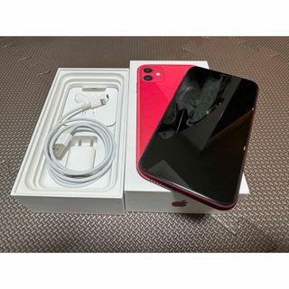 アイフォーン(iPhone)のiPhone11 256GB レッド(スマートフォン本体)