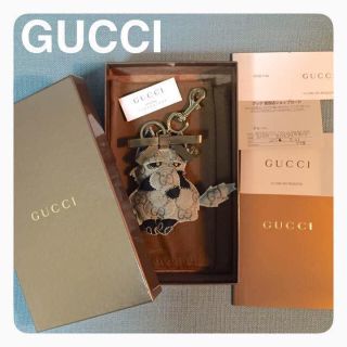 グッチ(Gucci)の美品グッチ＊キーホルダー(シェパード、グッチョリ、ハスキー、狼、ルイヴィトン(キーホルダー)