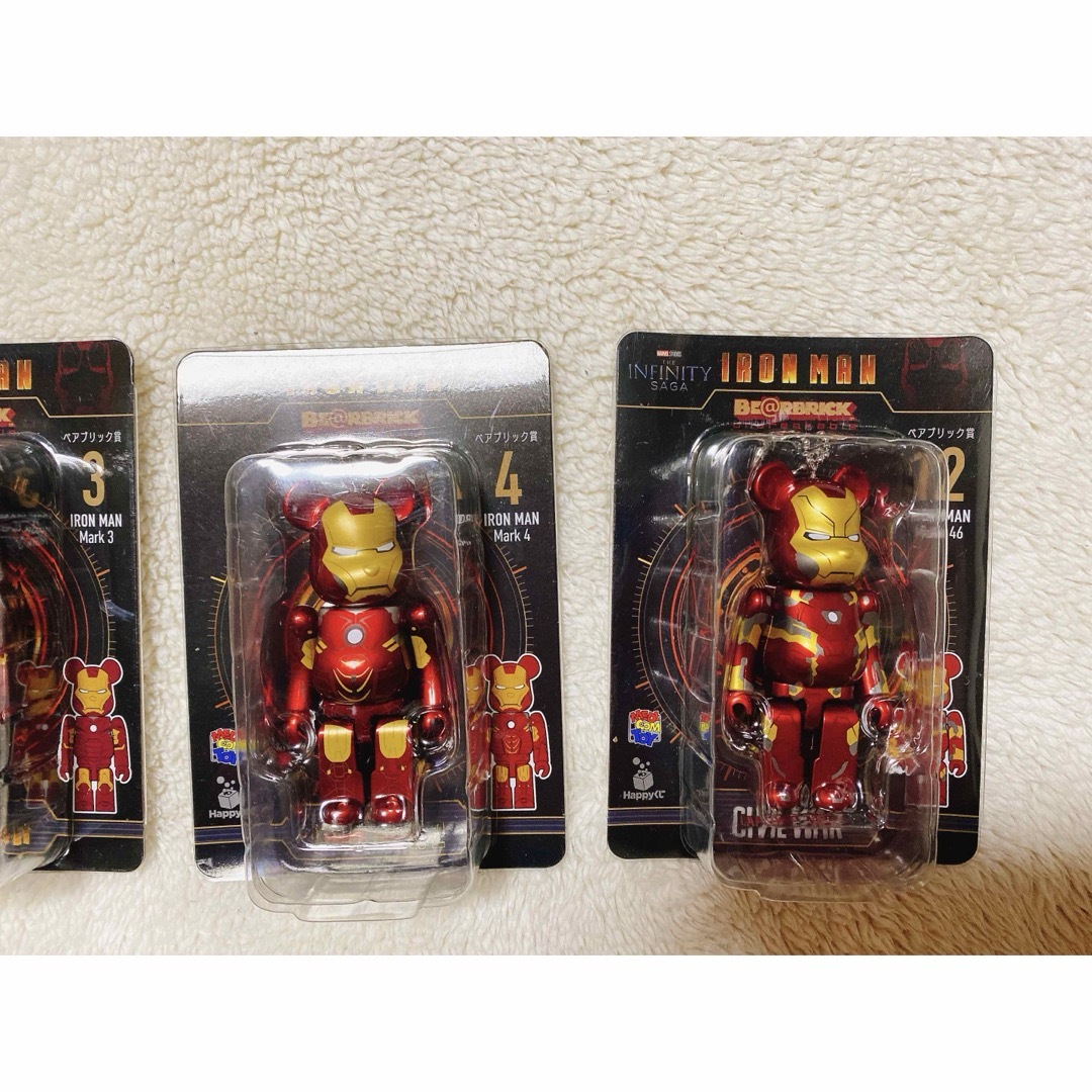 アイアンマンHappyくじ「BE@RBRICK」IRONMAN ベアブリック賞全20種セット