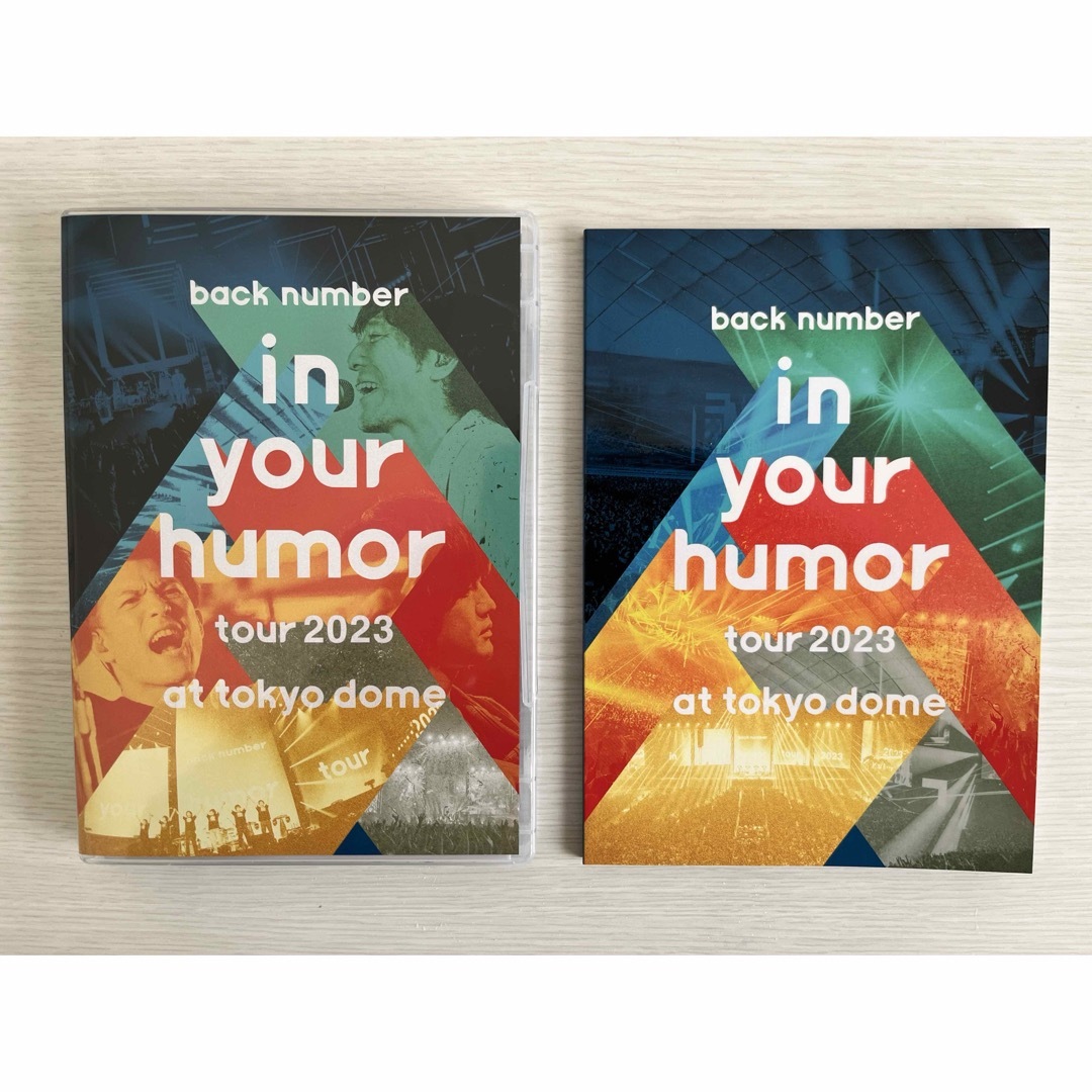 BACK NUMBER(バックナンバー)のbacknumber / in your humor tour2023 エンタメ/ホビーのDVD/ブルーレイ(ミュージック)の商品写真