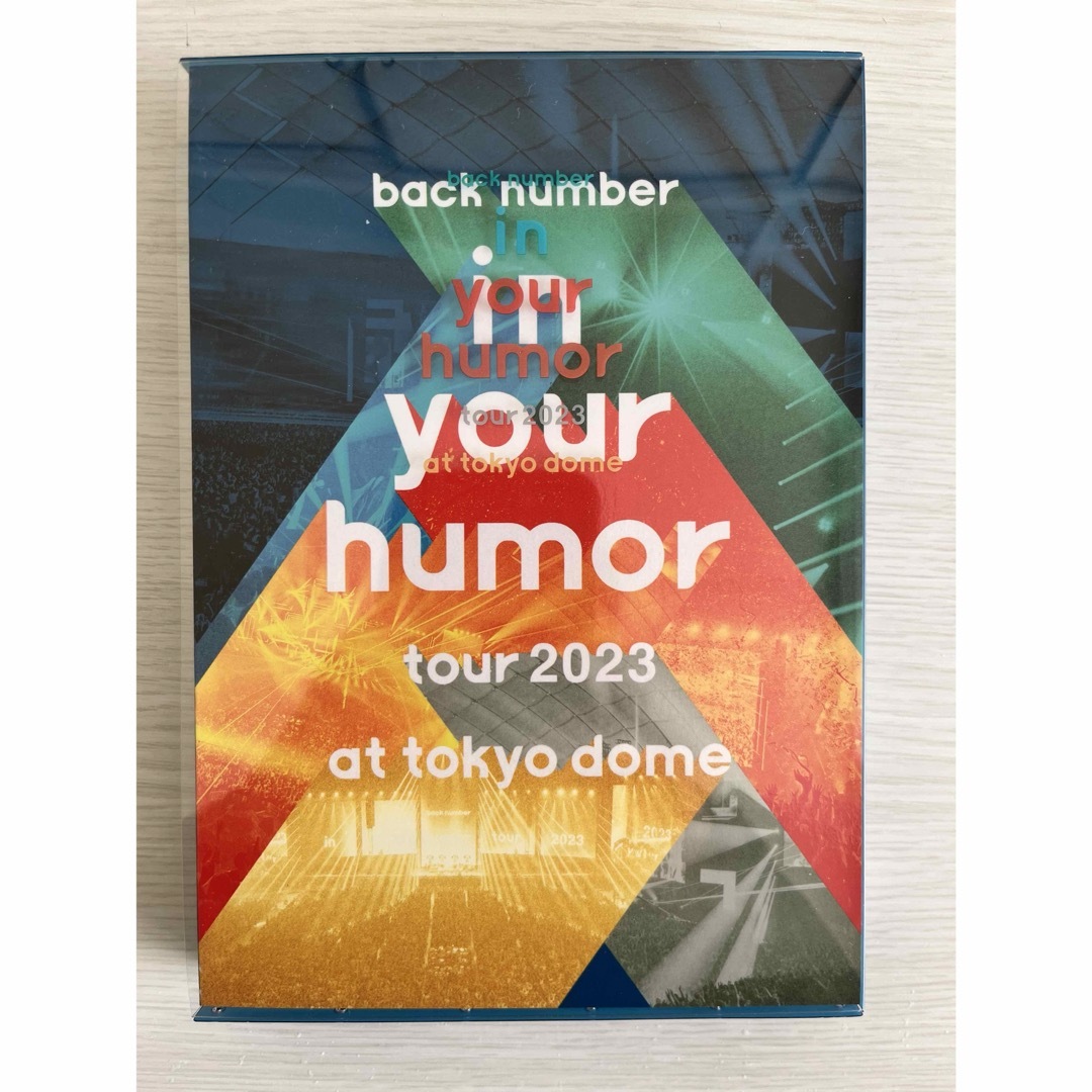 BACK NUMBER(バックナンバー)のbacknumber / in your humor tour2023 エンタメ/ホビーのDVD/ブルーレイ(ミュージック)の商品写真
