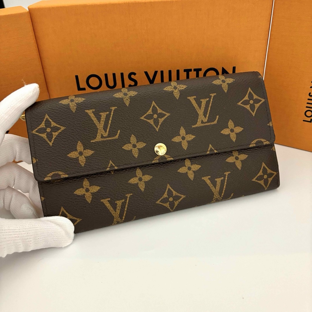 LOUIS VUITTON - 未使用級 ルイヴィトン ポルトフォイユ サラ ...