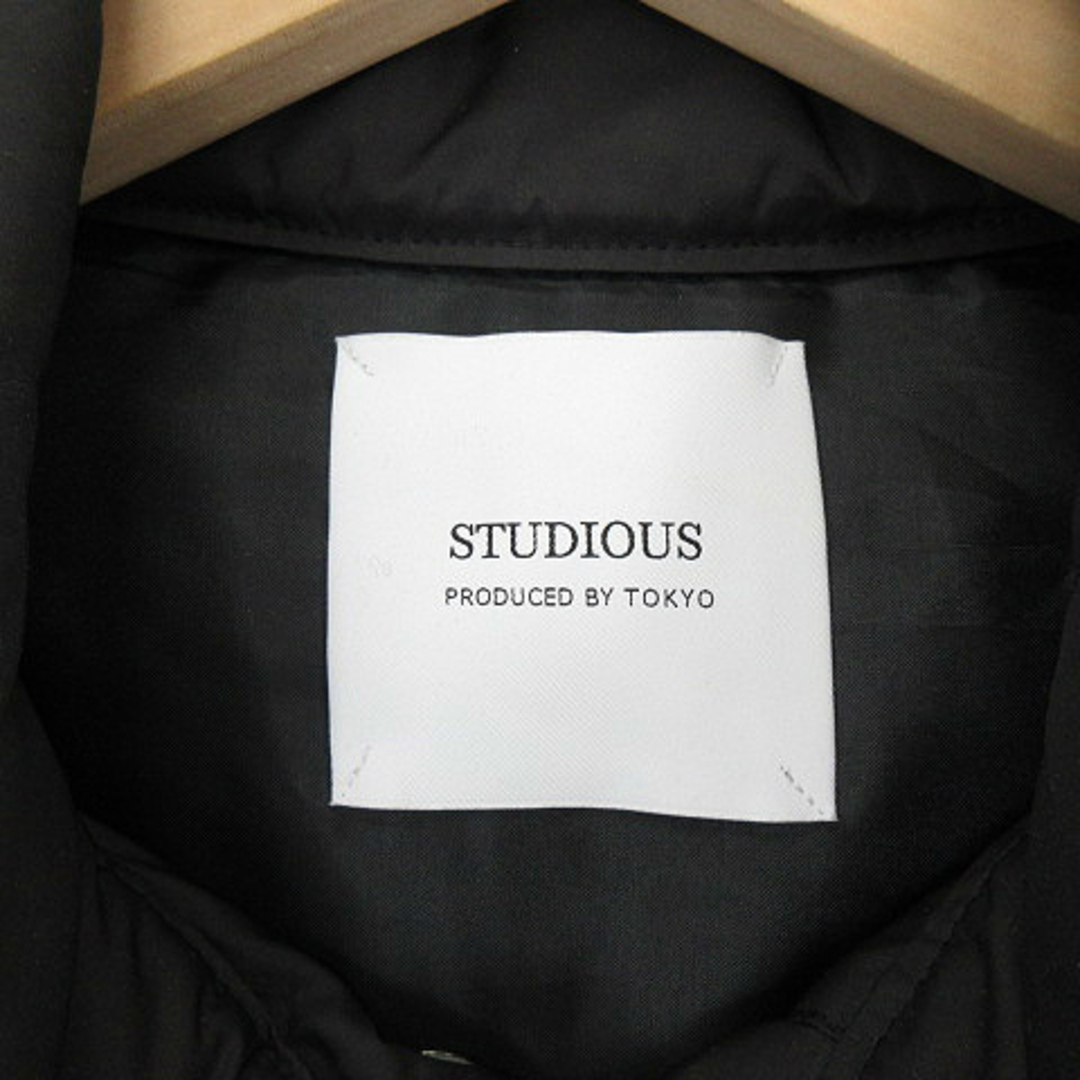 STUDIOUS(ステュディオス)のステュディオス STUDIOUS MB ダウンベスト 108456001 黒 3 メンズのトップス(ベスト)の商品写真