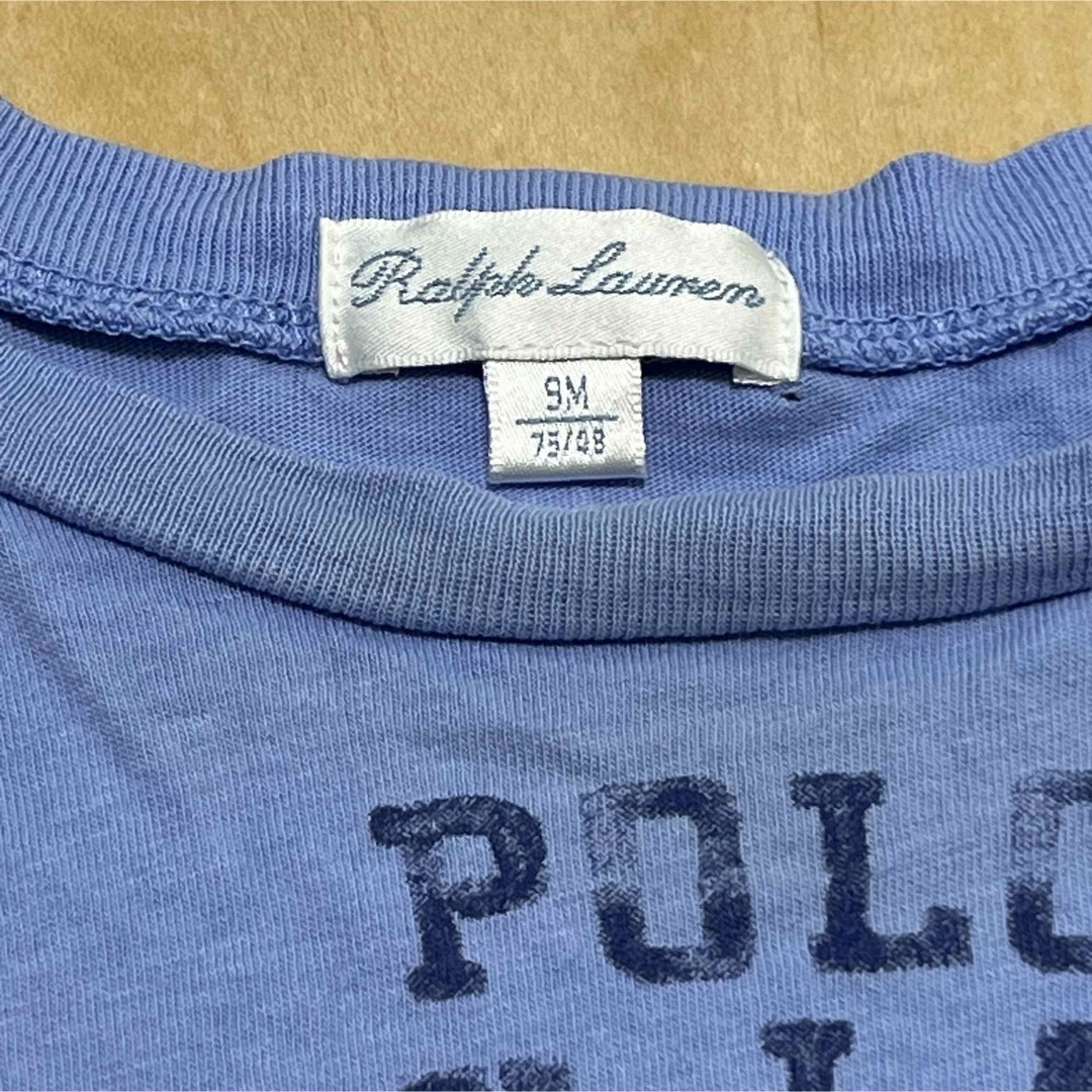 POLO RALPH LAUREN(ポロラルフローレン)のPOLO RALPHLAUREN ラルフローレン Tシャツ 75 キッズ/ベビー/マタニティのベビー服(~85cm)(Ｔシャツ)の商品写真