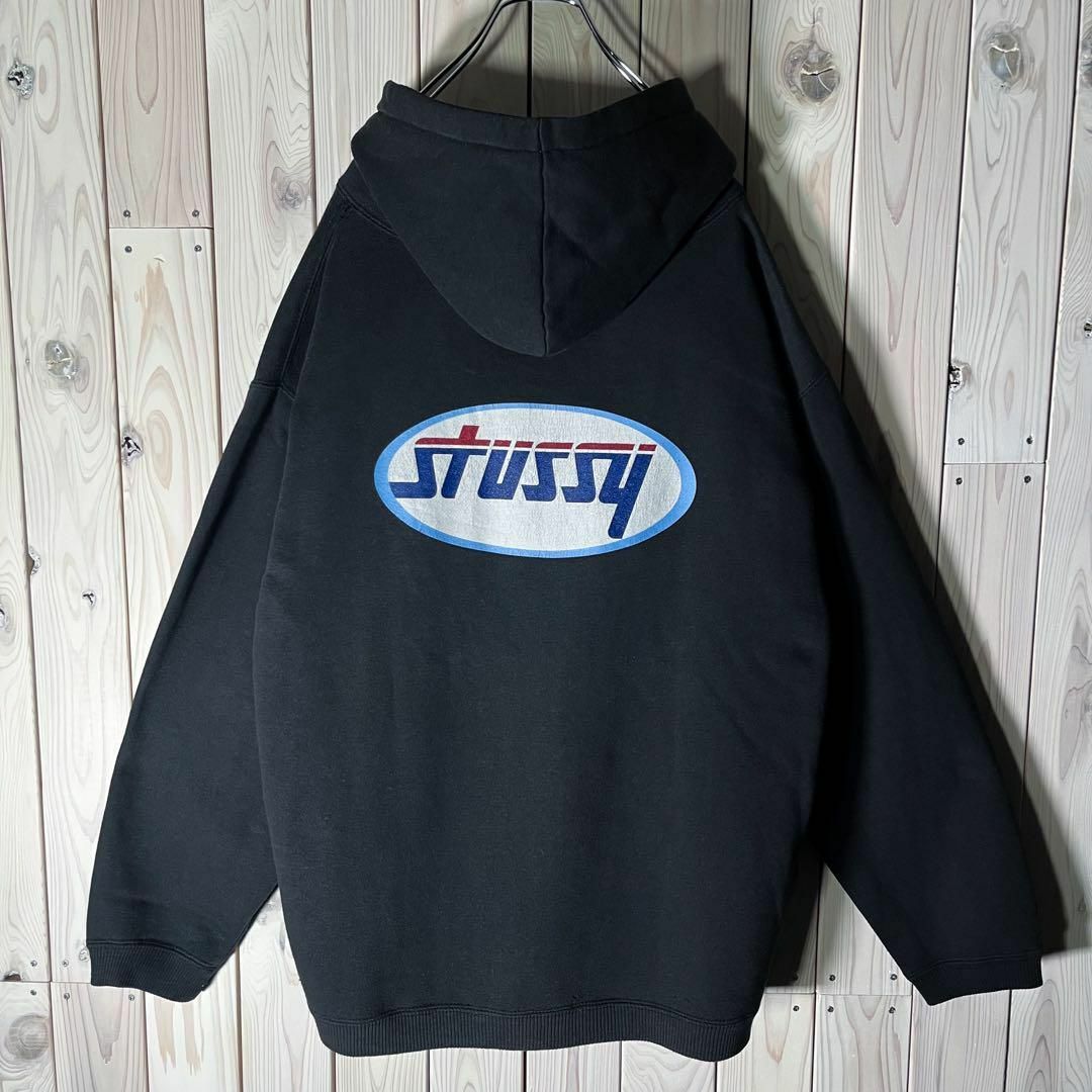 STUSSY - 【USA製 M 90s】ステューシー 両面プリント スウェット