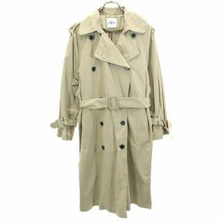 ザラ(ZARA)のザラ トレンチコート XS ベージュ系 ZARA レディース 古着 【240114】(トレンチコート)