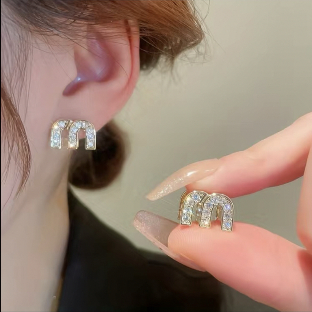 miumiu(ミュウミュウ)の✧︎*。zirconia pierce✧︎*。miumiu CHANEL レディースのアクセサリー(ピアス)の商品写真