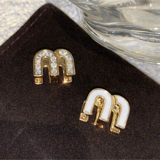 ミュウミュウ(miumiu)の✧︎*。zirconia pierce✧︎*。miumiu CHANEL(ピアス)