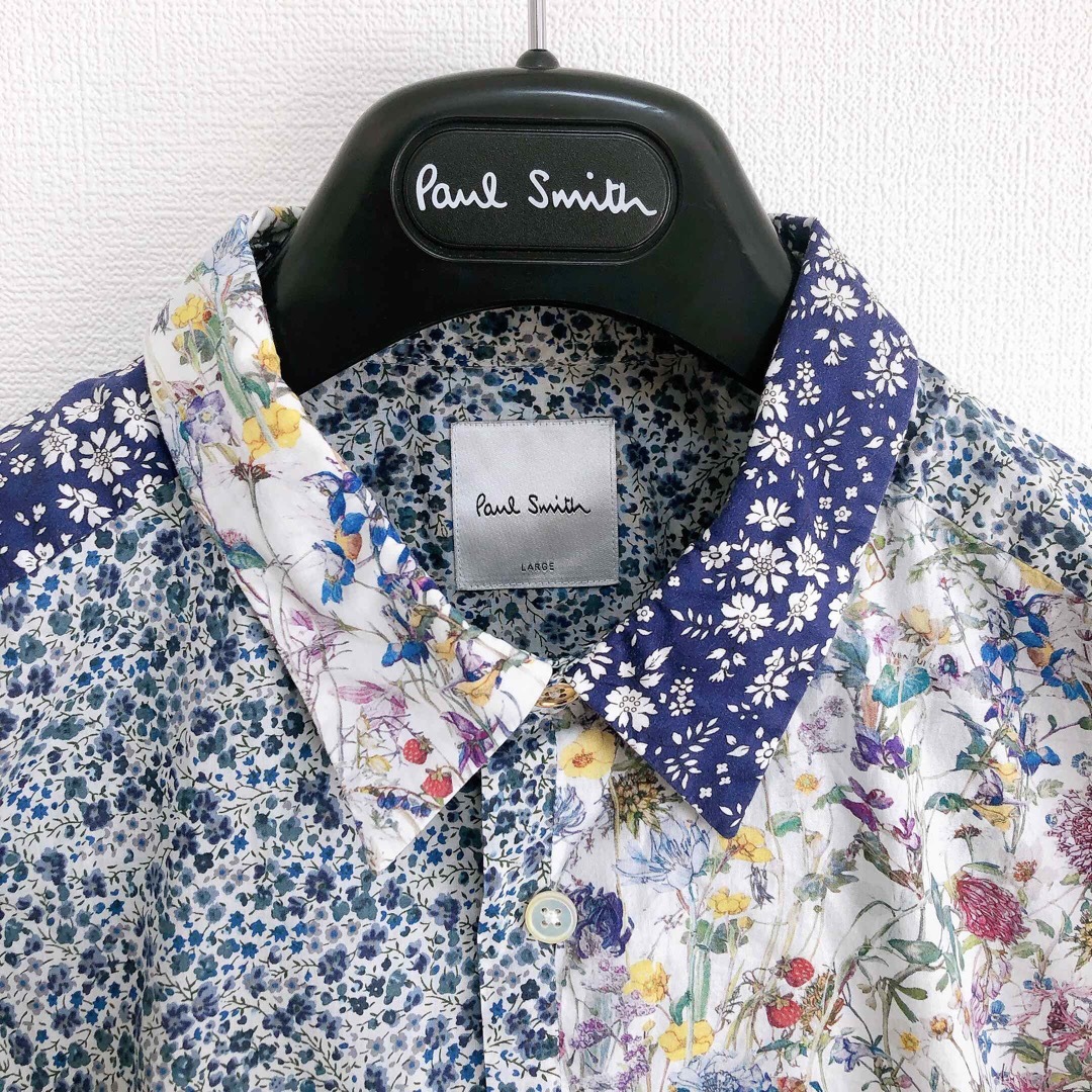 Paul Smith(ポールスミス)の定価3.3万円 ポールスミス 長袖シャツ 花柄 マルチカラー メンズのトップス(シャツ)の商品写真
