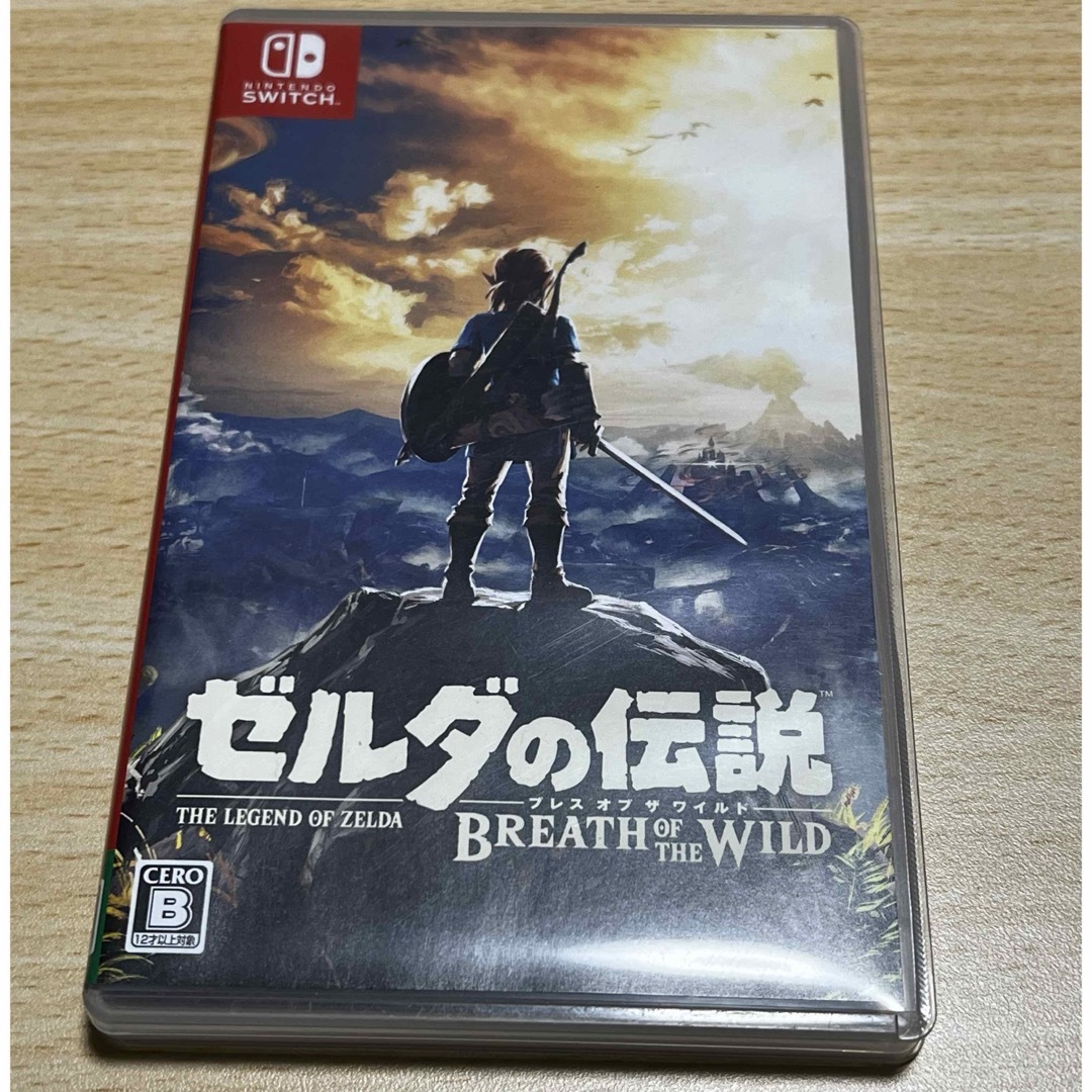 Nintendo Switch(ニンテンドースイッチ)のゼルダの伝説 ブレス オブ ザ ワイルド エンタメ/ホビーのゲームソフト/ゲーム機本体(家庭用ゲームソフト)の商品写真