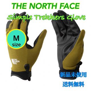 ザノースフェイス(THE NORTH FACE)のノースフェイス シンプルトレッカーズ グローブ Mサイズ 新品 タグ付き(手袋)