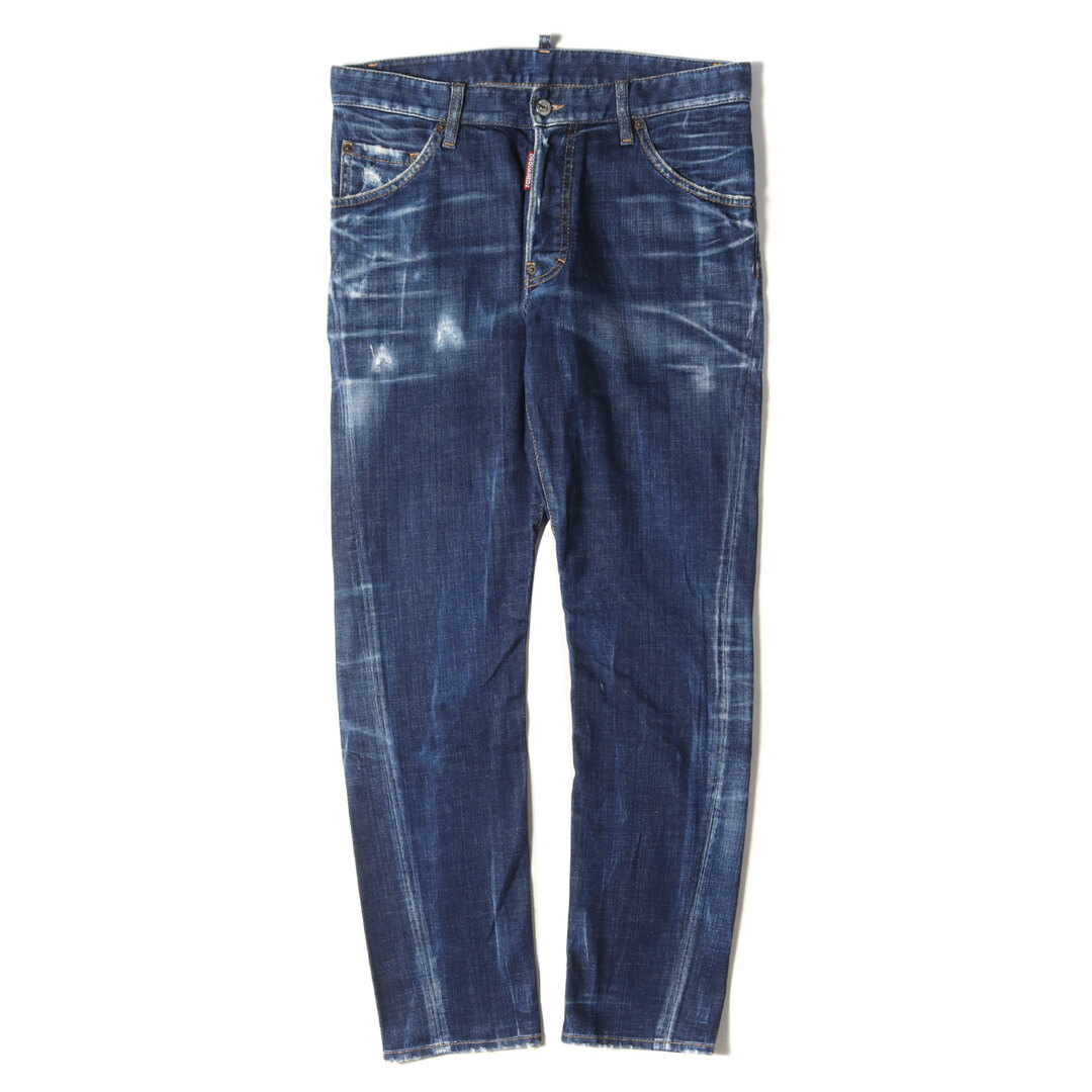 DSQUARED2 ディースクエアード パンツ サイズ:46 19SS ヴィンテージ加工 ストレッチ クラシック ケニー デニム パンツ Classic Kenny JEAN S74LB0506 インディゴ ボトムス ジーンズ ジーパン【メンズ】パンツ