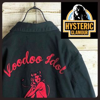 ヒステリックグラマー(HYSTERIC GLAMOUR)のhystericglamour ヒステリックグラマー ブルゾン 刺繍ロゴ入り(ブルゾン)