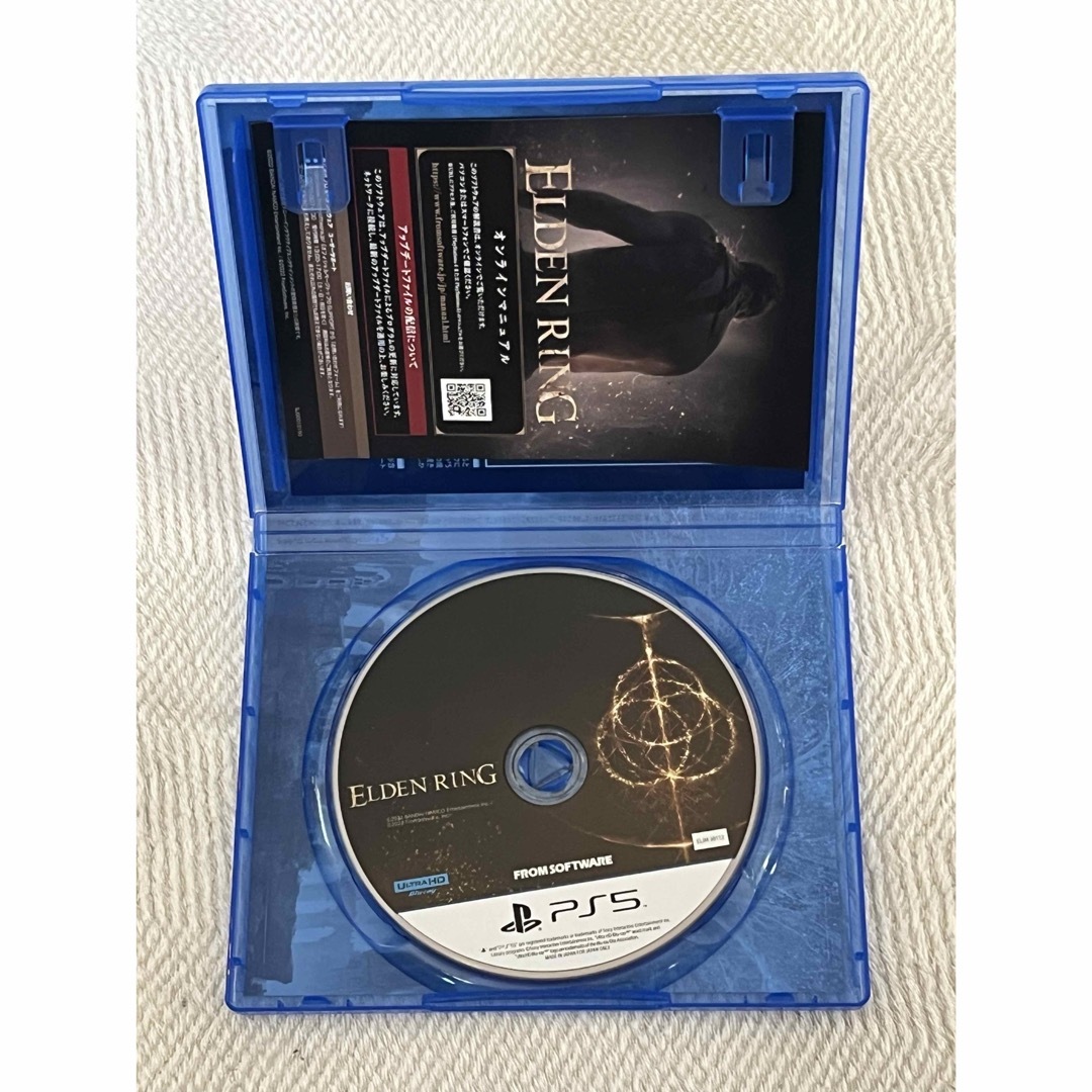 PlayStation(プレイステーション)のELDEN RING エルデンリング ps5 エンタメ/ホビーのゲームソフト/ゲーム機本体(家庭用ゲームソフト)の商品写真