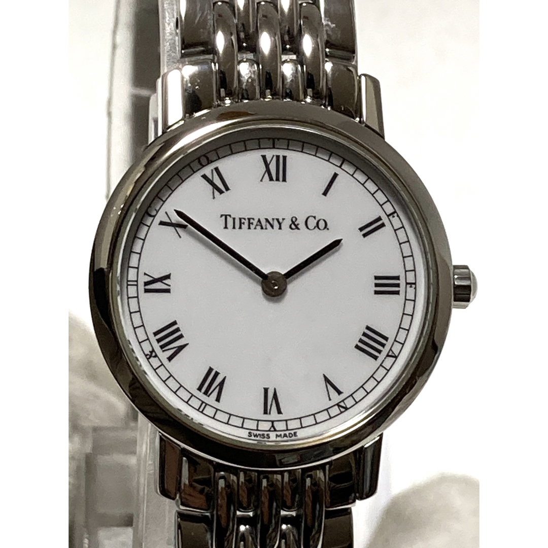 Tiffany & Co.(ティファニー)の超美品！　Tiffany ティファニー　クラシック　電池新品　レディース腕時計 レディースのファッション小物(腕時計)の商品写真